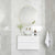 Splendour Riva 300X600 White Gloss Marble Effect Decor Wall Tiles - Unbeatable Bathrooms