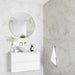 Splendour Riva 300X600 White Gloss Marble Effect Decor Wall Tiles - Unbeatable Bathrooms