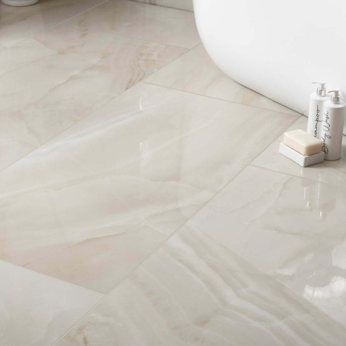 Splendour Rodas 1200x600 Marble Effect Tiles - Unbeatable Bathrooms