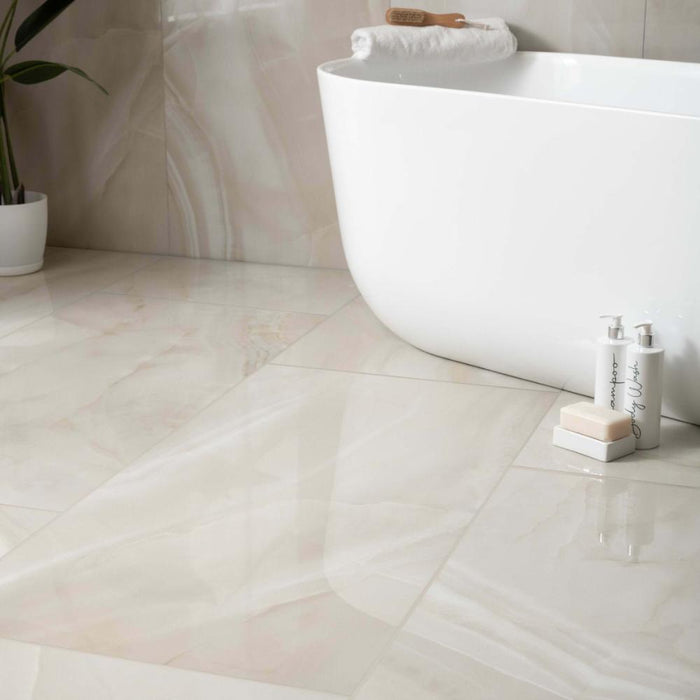 Splendour Rodas 1200x600 Marble Effect Tiles - Unbeatable Bathrooms