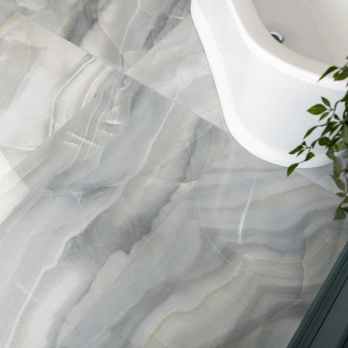 Splendour Rodas 1200x600 Marble Effect Tiles - Unbeatable Bathrooms