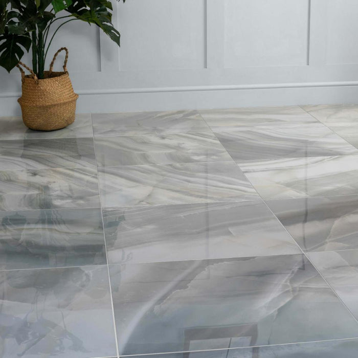 Splendour Rodas 600x600 Marble Effect Tiles - Unbeatable Bathrooms