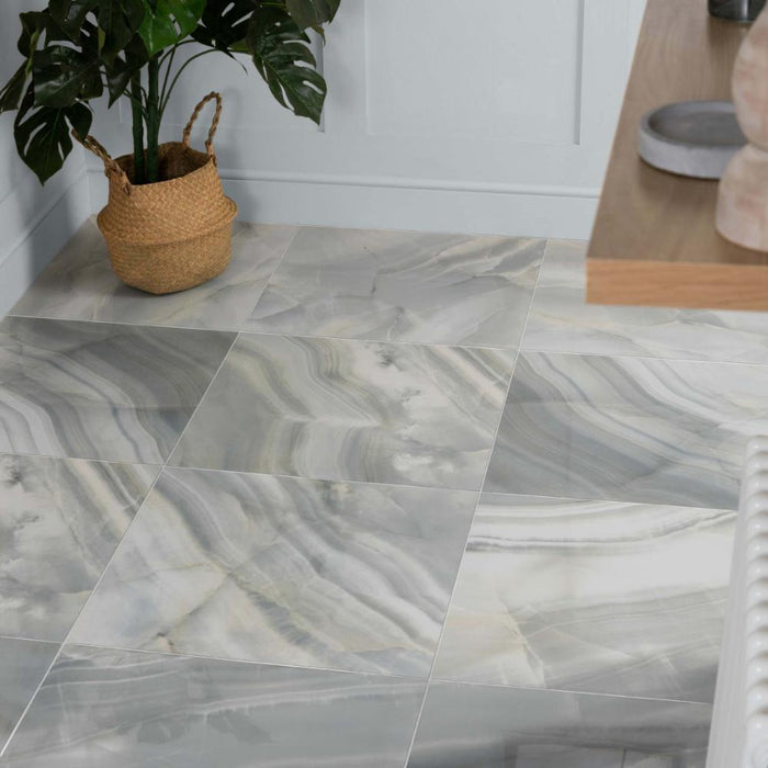 Splendour Rodas 600x600 Marble Effect Tiles - Unbeatable Bathrooms