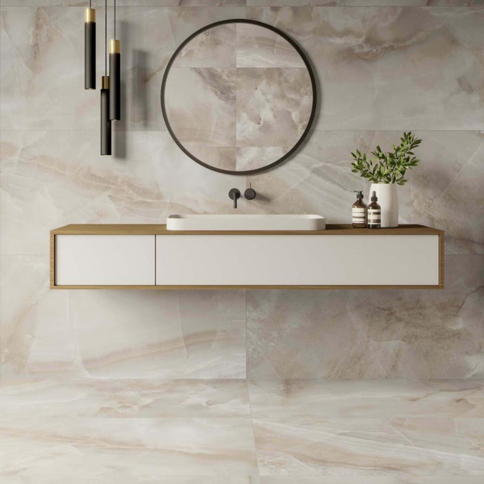 Splendour Signature 1200x600 Naza Mate White - Unbeatable Bathrooms