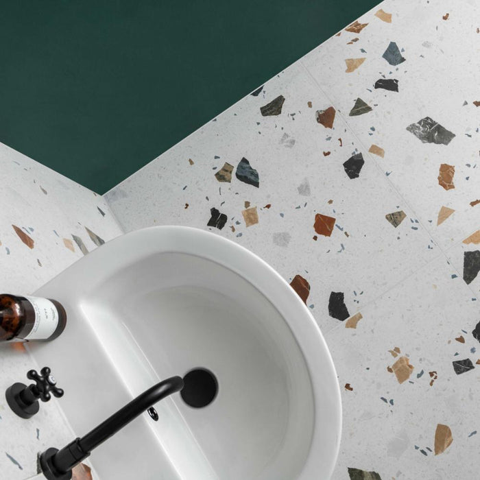 Splendour Stracciatella 800x800 Nacar Tiles - Unbeatable Bathrooms