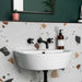 Splendour Stracciatella 800x800 Nacar Tiles - Unbeatable Bathrooms