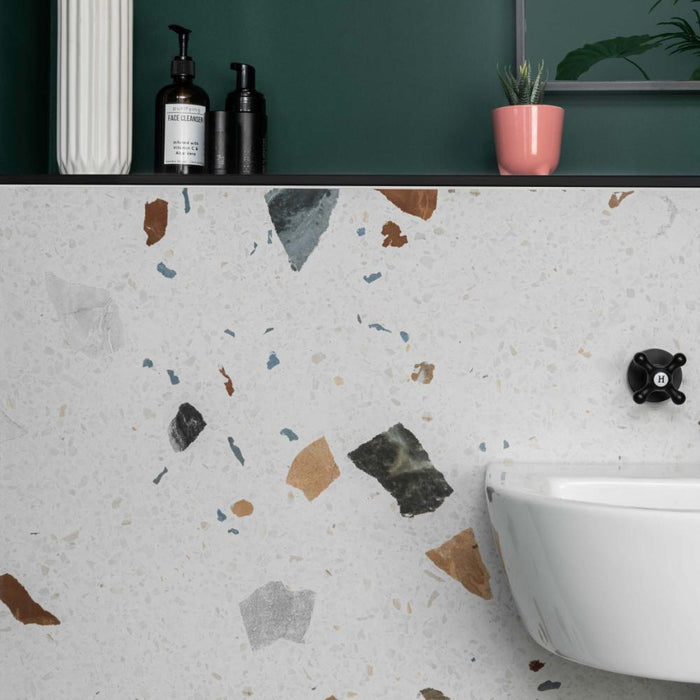 Splendour Stracciatella 800x800 Nacar Tiles - Unbeatable Bathrooms
