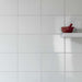 Splendour Timeless 250x200 Gloss Flat White Tiles - Unbeatable Bathrooms