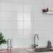 Splendour Timeless 250x200 Gloss Flat White Tiles - Unbeatable Bathrooms