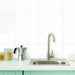 Splendour Timeless 200x250 Matt White Flat Tiles - Unbeatable Bathrooms