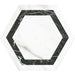 Splendour Venato 330x285 Hexagon Dark Grey Marble Effect Tiles - Unbeatable Bathrooms