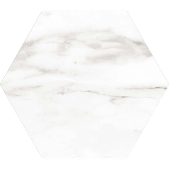 Splendour Venato 285x330 Hexagon Marble Effect Tiles - Unbeatable Bathrooms