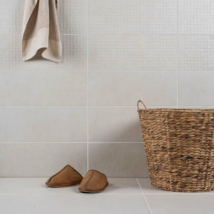 Splendour Venice 500x200 Inlay Moon Concrete Effect Tiles - Unbeatable Bathrooms