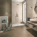 Splendour Venice 500x200 Taupe Stone Effect Matt Tiles - Unbeatable Bathrooms
