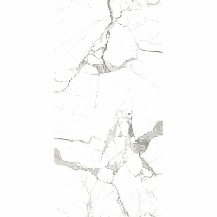 Splendour Versailles 600x1200 Carrara Marble Effect Polished Tiles - Unbeatable Bathrooms