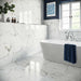 Splendour Versailles 600x600 Carrara Marble Effect Polished Tiles - Unbeatable Bathrooms
