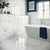 Splendour Versailles 600x600 Carrara Marble Effect Polished Tiles - Unbeatable Bathrooms