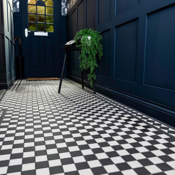 Splendour Victorian 291x291 Chequer Mosaic Tiles - Unbeatable Bathrooms