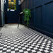 Splendour Victorian 291x291 Chequer Mosaic Tiles - Unbeatable Bathrooms