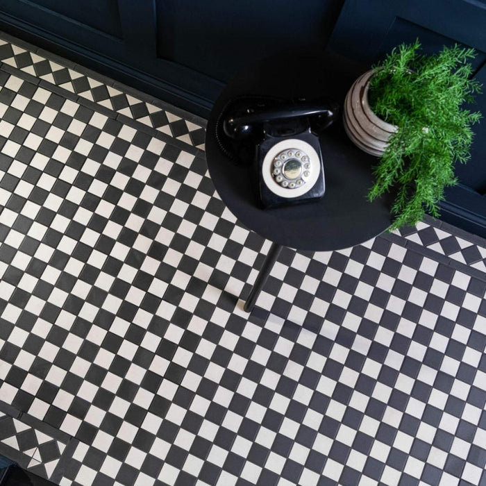 Splendour Victorian 291x291 Chequer Mosaic Tiles - Unbeatable Bathrooms
