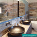 Splendour Vintage 600x150 Blue Wood Effect Tiles - Unbeatable Bathrooms
