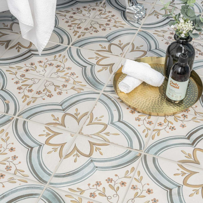Splendour Vintage 450x450 Industrial Nijar Tiles - Unbeatable Bathrooms