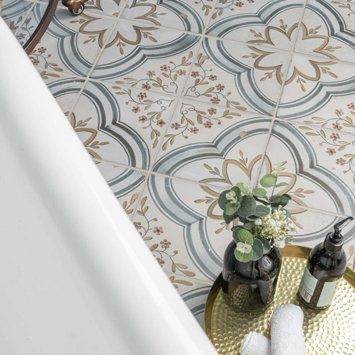 Splendour Vintage 450x450 Industrial Nijar Tiles - Unbeatable Bathrooms