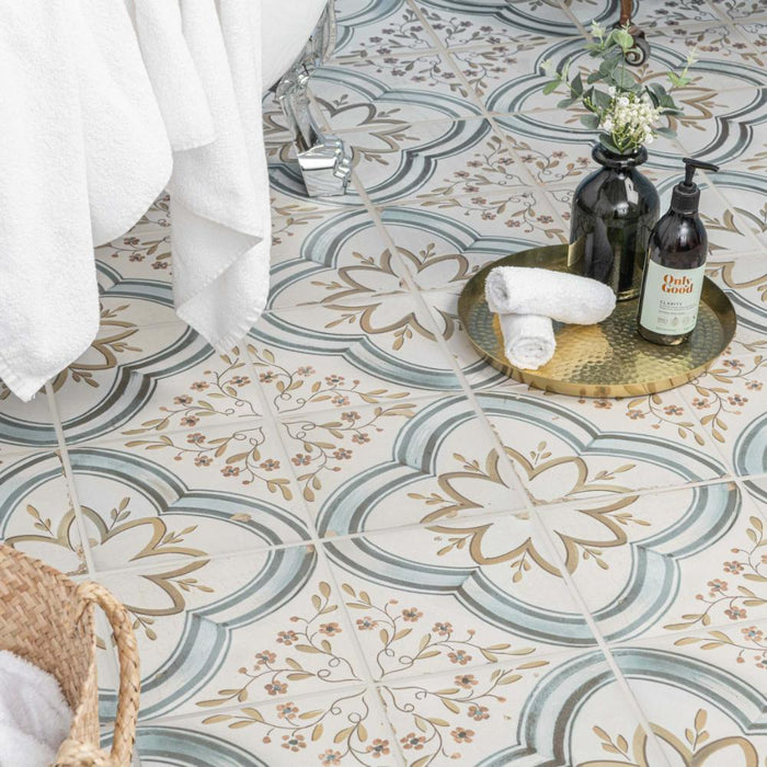 Splendour Vintage 450x450 Industrial Nijar Tiles - Unbeatable Bathrooms
