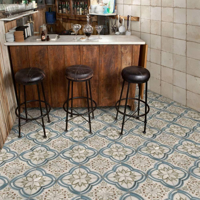 Splendour Vintage 450x450 Industrial Nijar Tiles - Unbeatable Bathrooms
