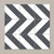 Splendour Zebra 223x223 Black and White Patterned Matt Striped Tiles - Unbeatable Bathrooms
