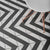Splendour Zebra 223x223 Black and White Patterned Matt Striped Tiles - Unbeatable Bathrooms