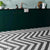 Splendour Zebra 223x223 Black and White Patterned Matt Striped Tiles - Unbeatable Bathrooms