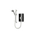 Triton Aspirante Contemporary Electric Shower - Black Gloss - Unbeatable Bathrooms