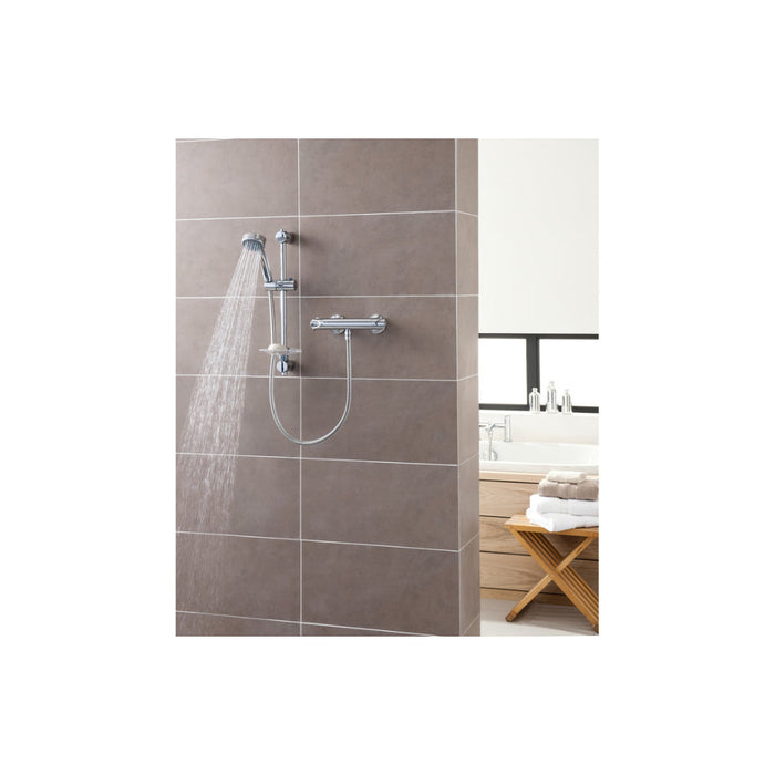 Triton Dene Cool-Touch Thermostatic Bar Mixer Shower - Chrome - Unbeatable Bathrooms