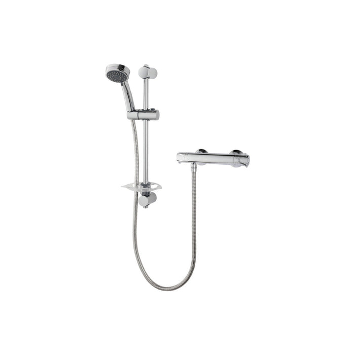 Triton Dene Cool-Touch Thermostatic Bar Mixer Shower - Chrome - Unbeatable Bathrooms