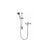 Triton Dene Sequential Thermostatic Mixer Shower - Chrome - Unbeatable Bathrooms