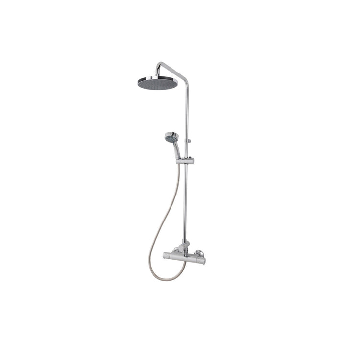 Triton Dene Thermostatic Bar Mixer Shower w/Diverter - Chrome - Unbeatable Bathrooms