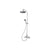 Triton Dene Thermostatic Bar Mixer Shower w/Diverter - Chrome - Unbeatable Bathrooms