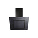 Unbranded CDG6MBGG 60cm Sloped Chimney Hood - Black - Unbeatable Bathrooms
