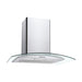 Candy CGM70NX 70cm Curved Glass Chimney Hood - St/Steel & Glass - Unbeatable Bathrooms