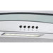Candy CGM70NX 70cm Curved Glass Chimney Hood - St/Steel & Glass - Unbeatable Bathrooms