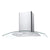 Unbranded CGM90NX/1 90cm Curved Glass Chimney Hood - St/Steel & Glass - Unbeatable Bathrooms