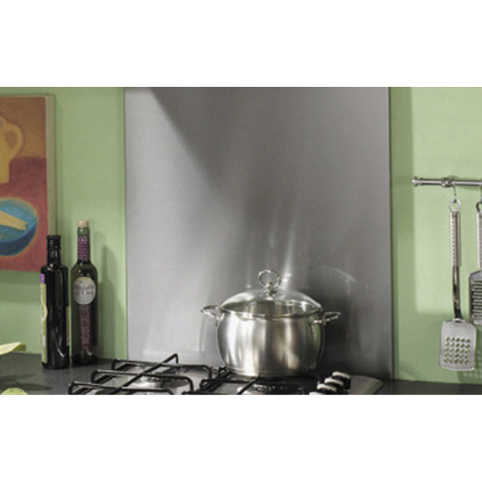Unbranded EFB675X 60cm Splashback - St/Steel - Unbeatable Bathrooms