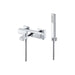Vema Lys Wall Mounted Bath/Shower Mixer - Chrome - Unbeatable Bathrooms