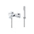 Vema Lys Wall Mounted Bath/Shower Mixer - Chrome - Unbeatable Bathrooms