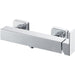 Vema Lys Wall Mounted Single Outlet Shower Mixer - Unbeatable Bathrooms