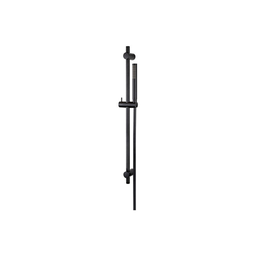 Vema Maira Black ABS Riser Rail w/Hose & Handset - Unbeatable Bathrooms