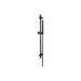 Vema Maira Black ABS Riser Rail w/Hose & Handset - Unbeatable Bathrooms
