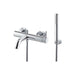 Vema Maira Wall Mounted Bath/Shower Mixer - Chrome - Unbeatable Bathrooms