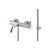 Vema Maira Wall Mounted Bath/Shower Mixer - Chrome - Unbeatable Bathrooms